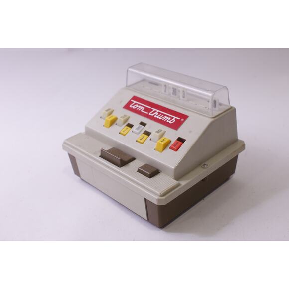 Vintage, 1968, Tom Thumb, Cash Register, Activity Toy, Learning, ~ 250826-WH 529 - Picture 2 of 3